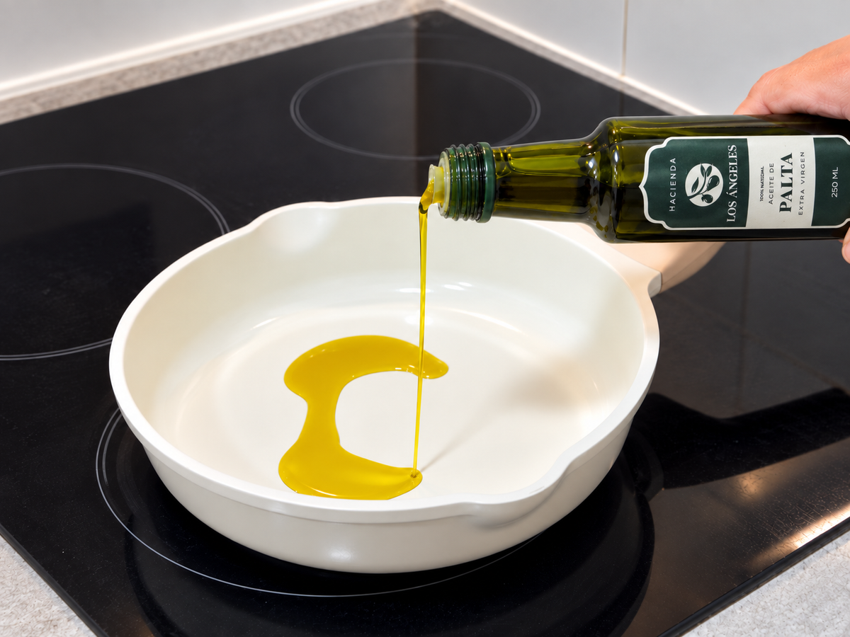 Comparativa del punto de humo de los aceites de cocina